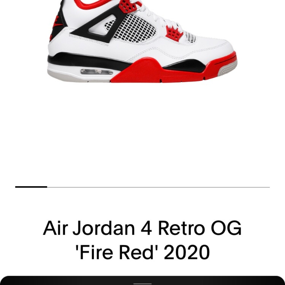 Jordan 4 ‘fire red’ - Picture 8 of 8